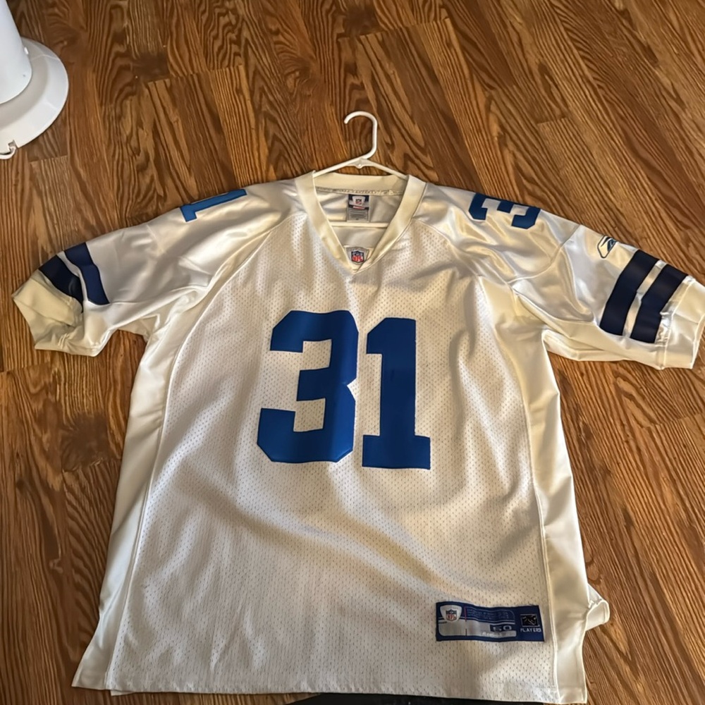 Roy Williams on field reebok jersey